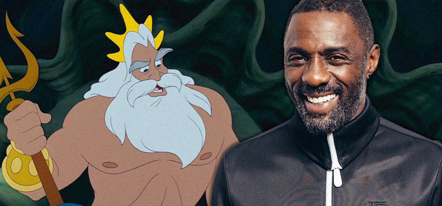 Arte incrível mostra como Idris Elba ficaria como o Rei Tritão
