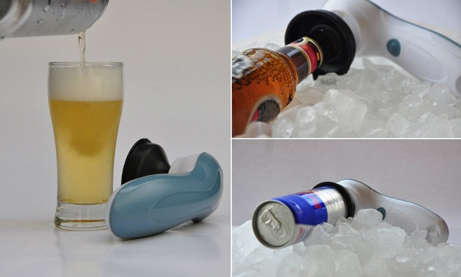 Dispositivo inovador gela cerveja em apenas dois minutos