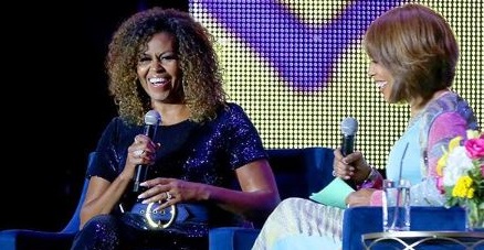 Michelle Obama assume cachos e aparece de visual novo – Virgula