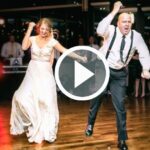Vídeo: pai e filha espantam convidados com dança durante casamento